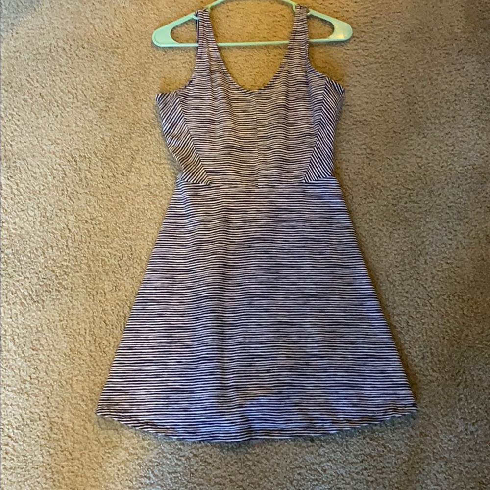 Cute blue and white casual sundress